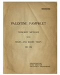 Rare British Counter-Terrorism Pamphlet for Palestine -- Published December 1946